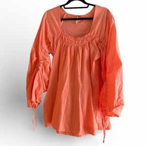 Free People oversized Top Blouse